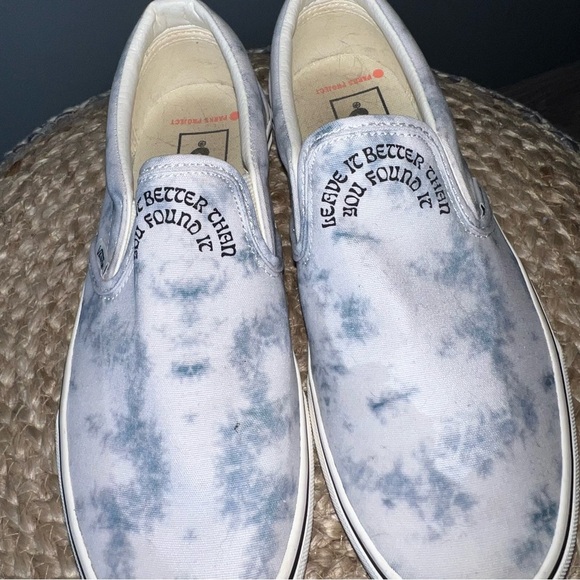 Limited Edition Vans X Parks Project Tie Dye Marshmallow - Picture 2 of 9
